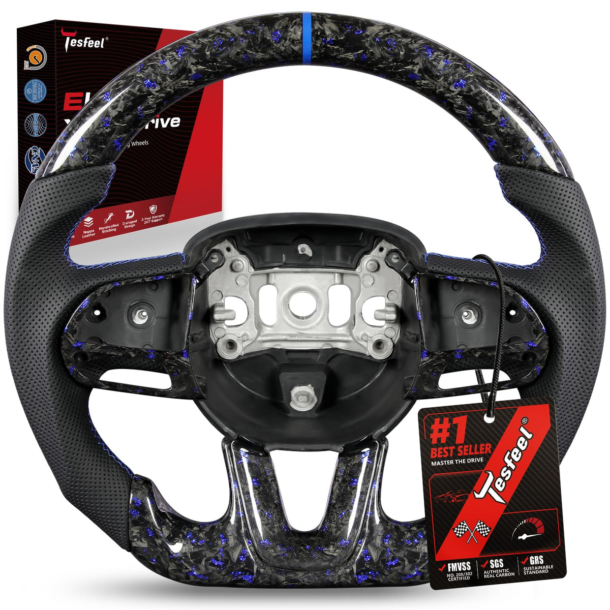 TESFEEL steering wheel for Dodge challenger