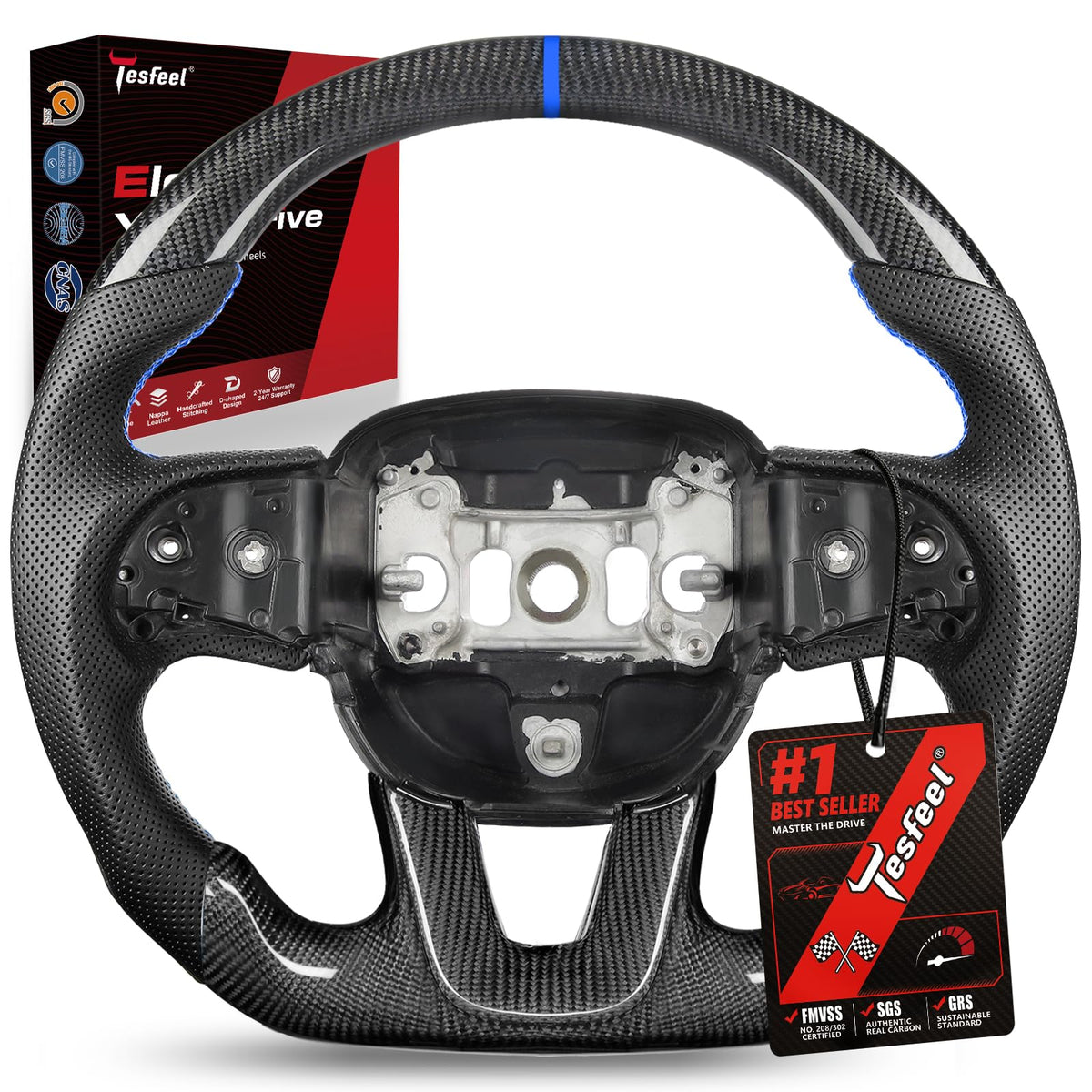 TESFEEL steering wheel for Dodge challenger