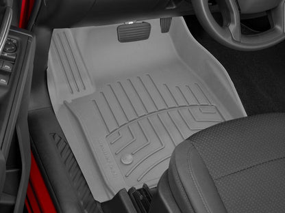 WeatherTech FloorLiner HP Custom Fit Floor Mats for Dodge Ram Truck 2500/3500, Ram 2500/3500-1st & 2nd Row (461545-1-2IM), Grey
