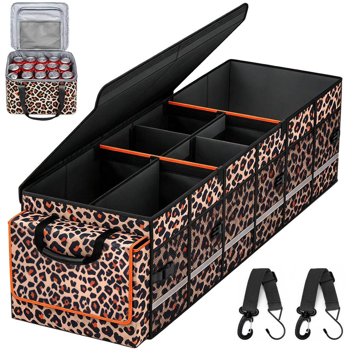 GDNasist Car Trunk Organizer and Storage for Car, SUV & Sedan