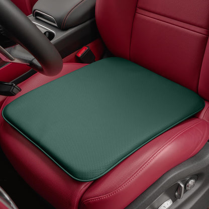 zenzenlife Car Seat Cushion – Breathable Nappa-Style Microfiber Leather & Premium Memory Foam, Non-Slip Seat Pad for Car/SUV/Truck/Office Chair,Lower Back & Hip Support