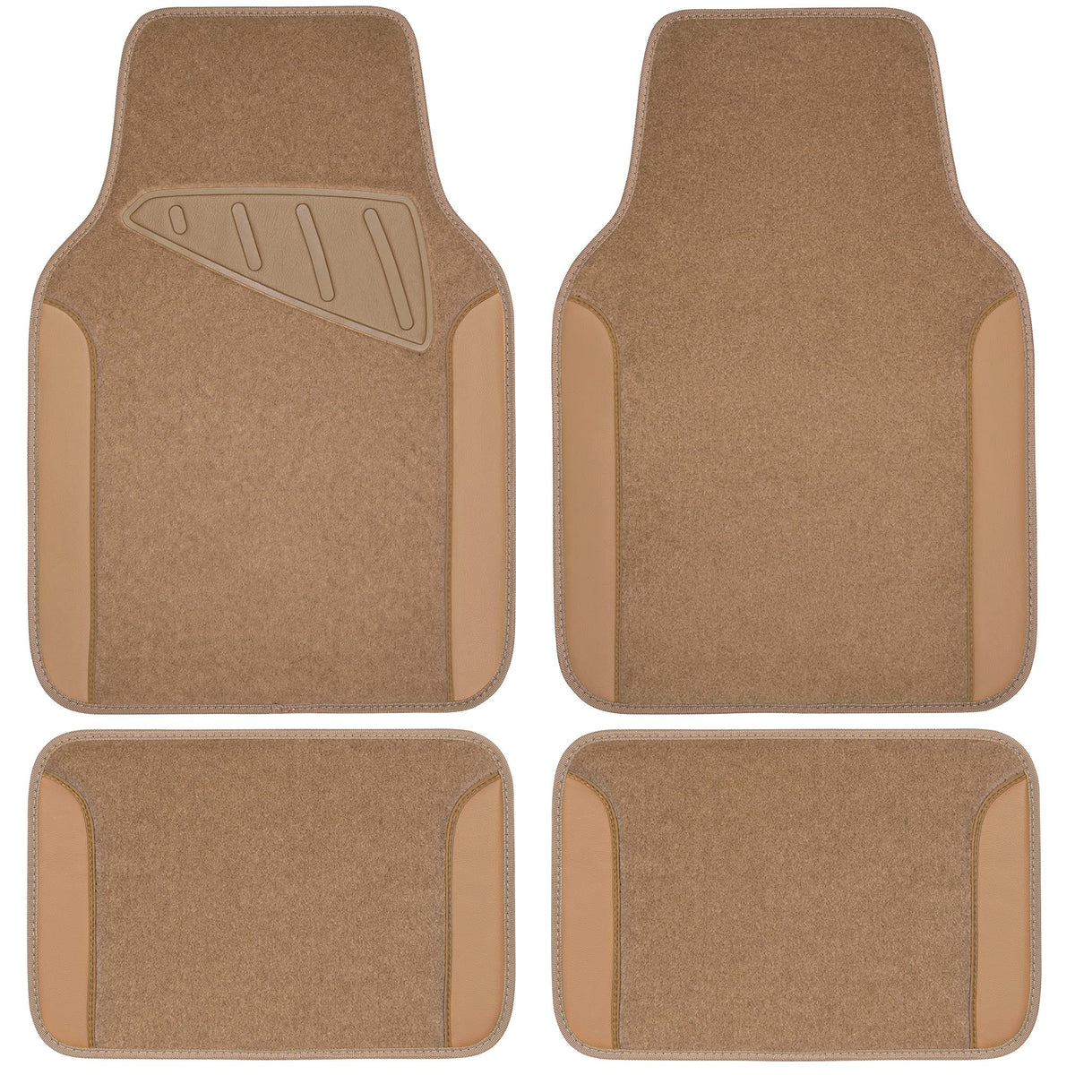 CAR PASS Jelly Waterproof Universal Fit Car Floor Mats