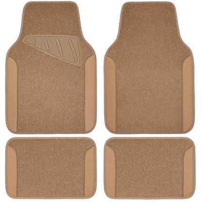 CAR PASS Jelly Waterproof Universal Fit Car Floor Mats