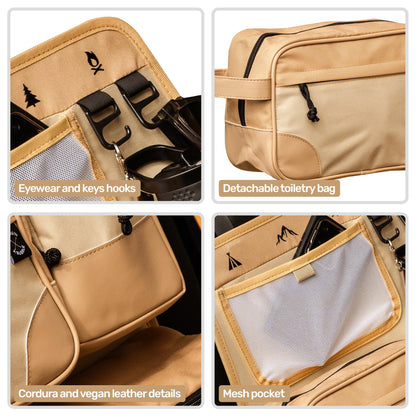 Living in a Bubble Premium Seat Back Organizer Storage for Campervans and Cars